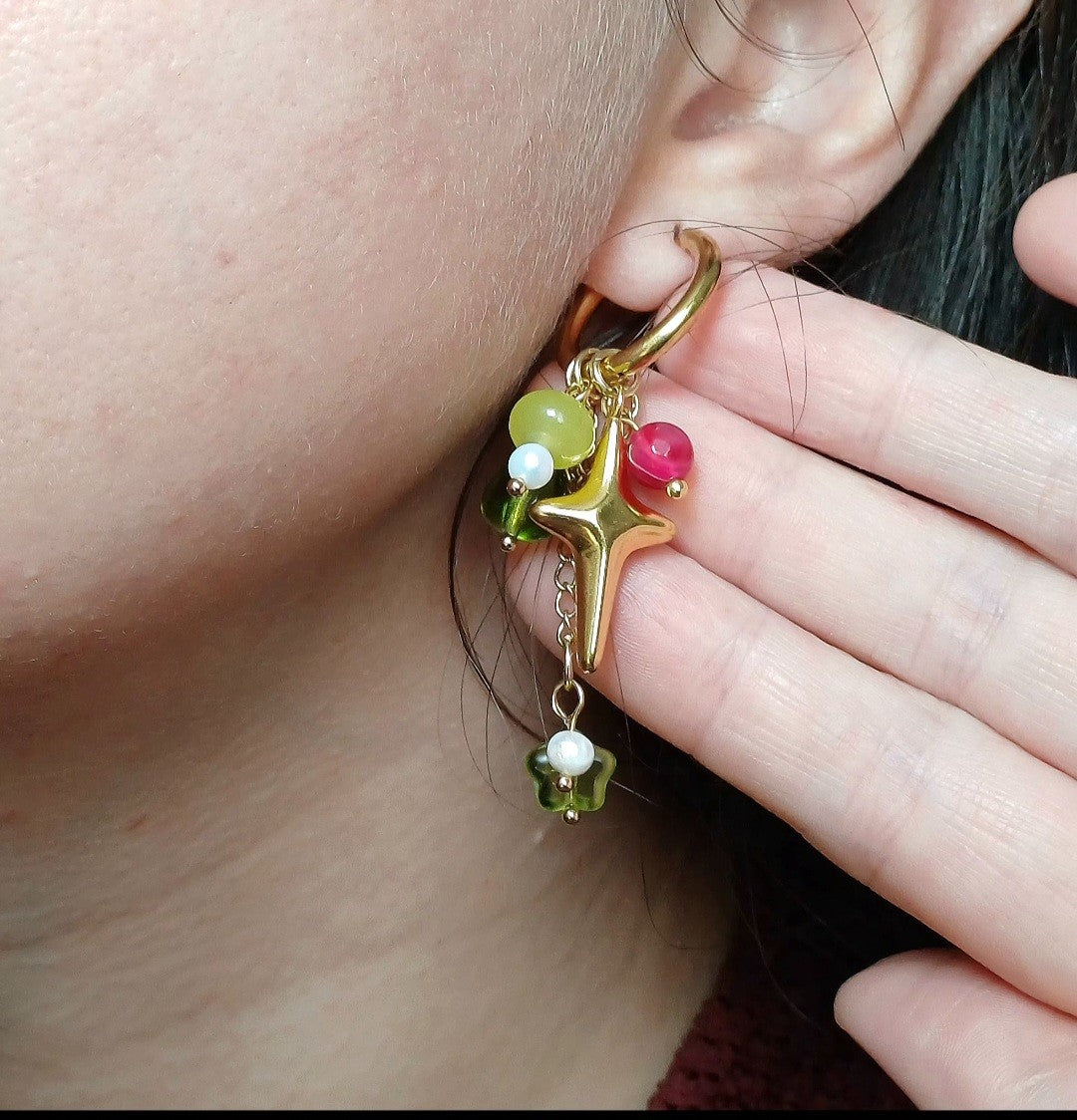 Boucles d'oreilles — Nova chroma