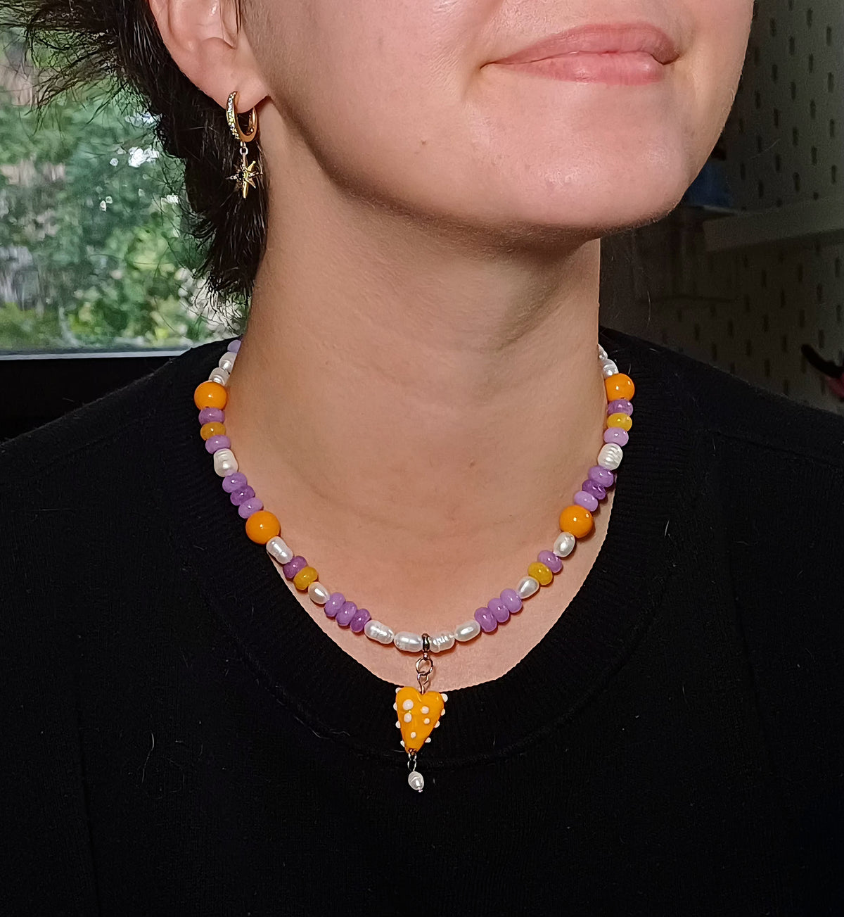 Collier unique — Pumpkin