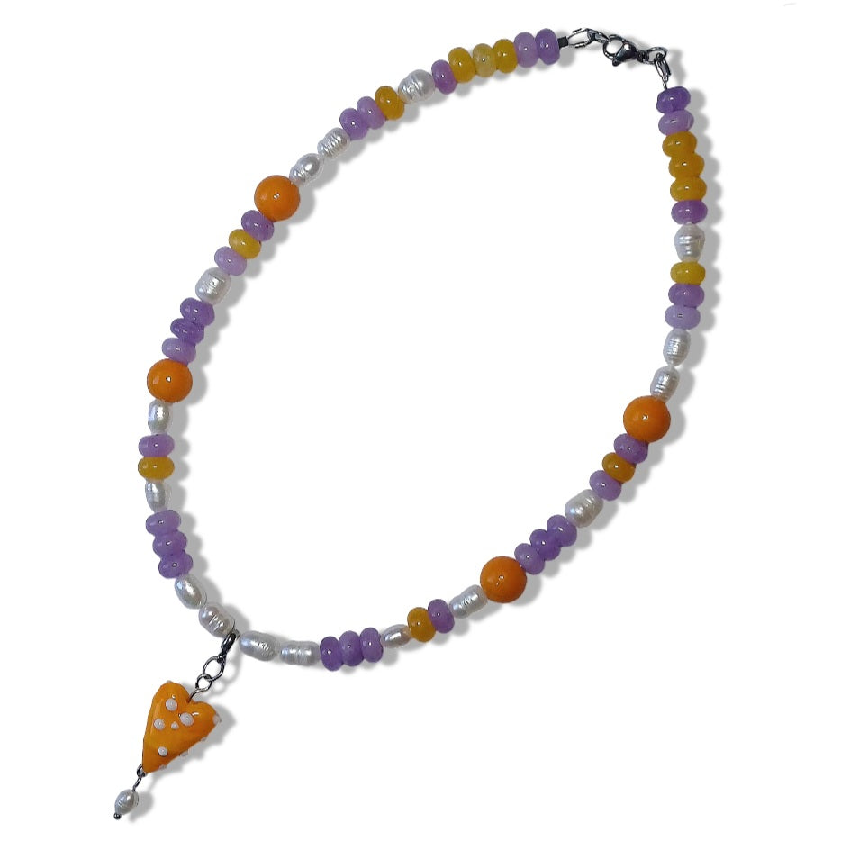 Collier unique — Pumpkin