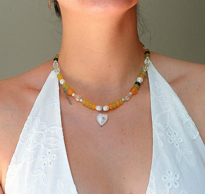Collier unique — Morning Dew