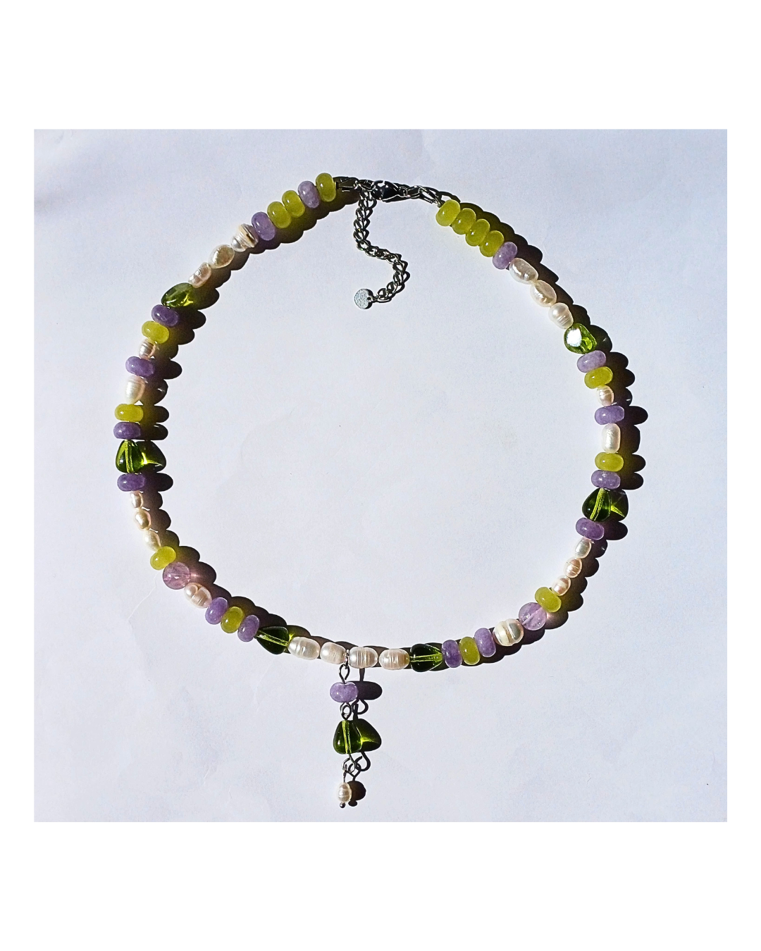Collier unique — Verveine