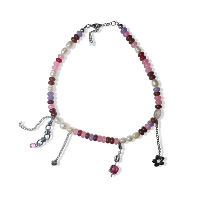 Collier unique — Pink Brownie