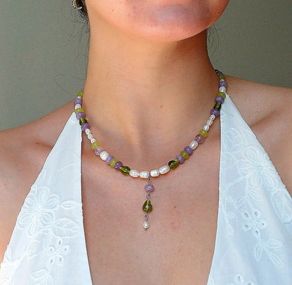 Collier unique — Verveine