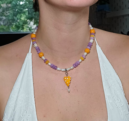 Collier unique — Pumpkin